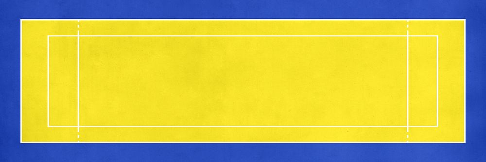 Yellow sport court background for banner
