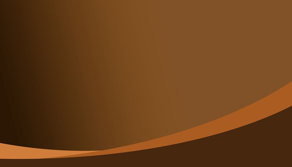Brown gradient professional curved background