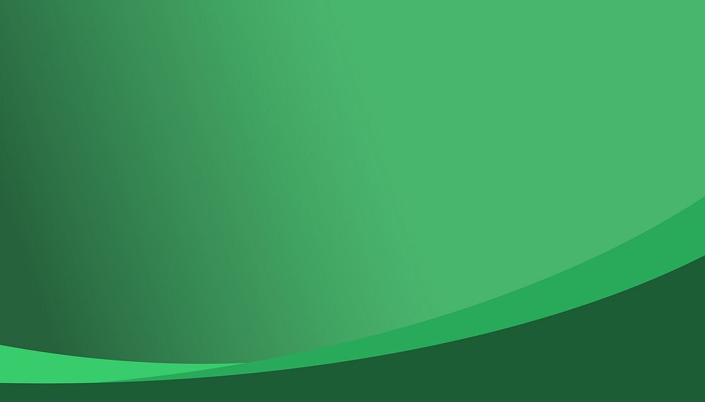 Green gradient business curved background