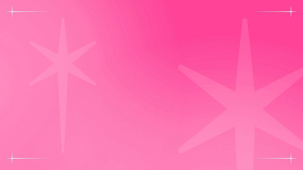 Pink star desktop wallpaper