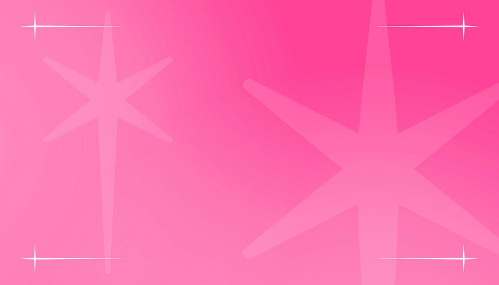 Pink star background design