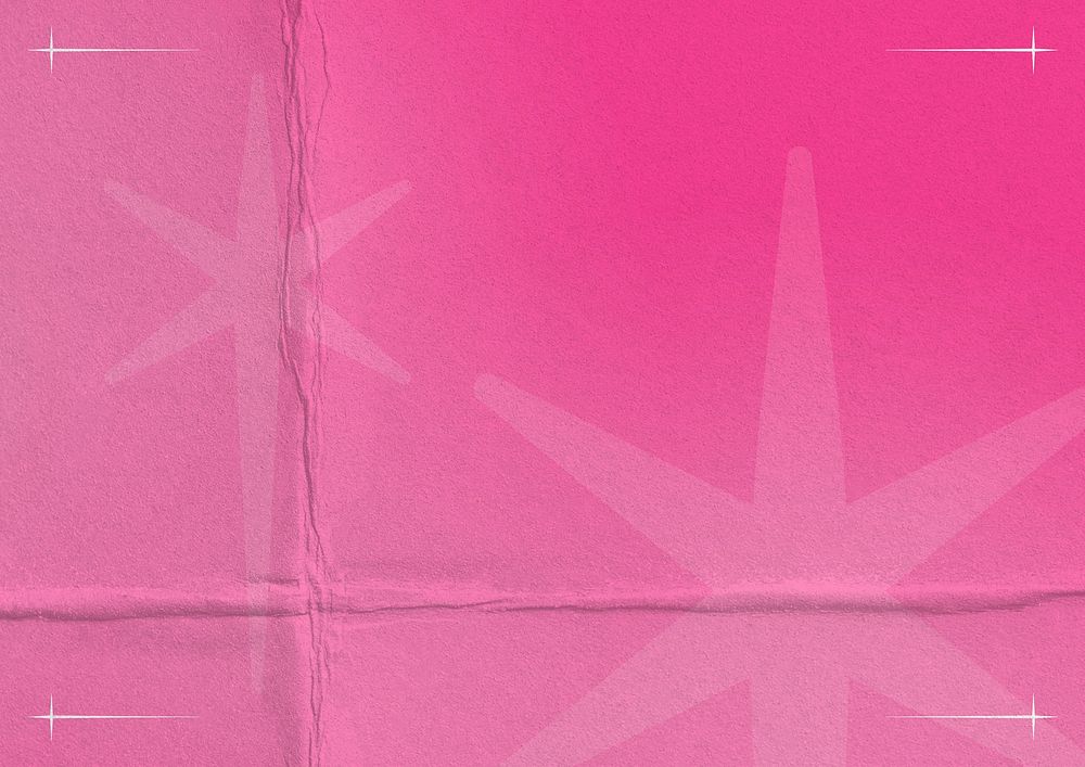 Pink star background design