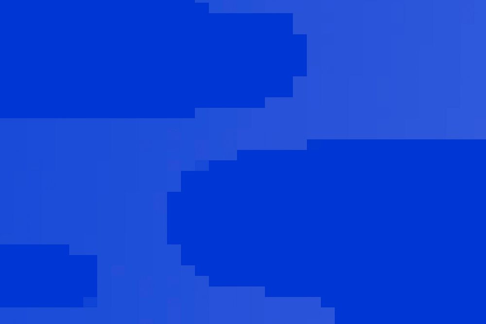 Blue pixelated wave background design