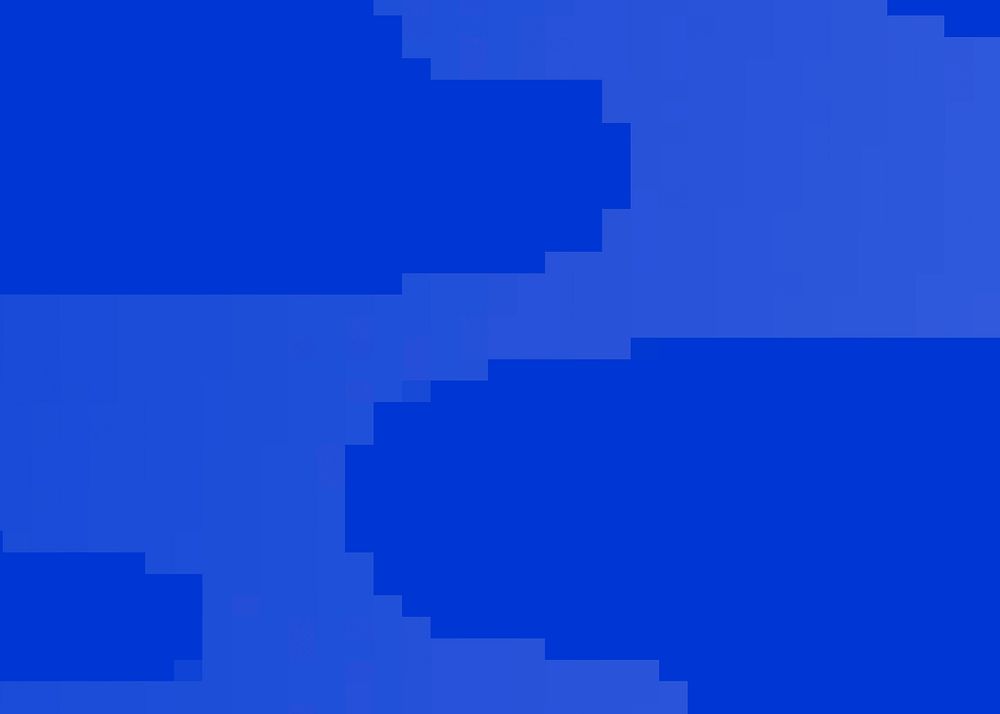Blue pixelated wave background design