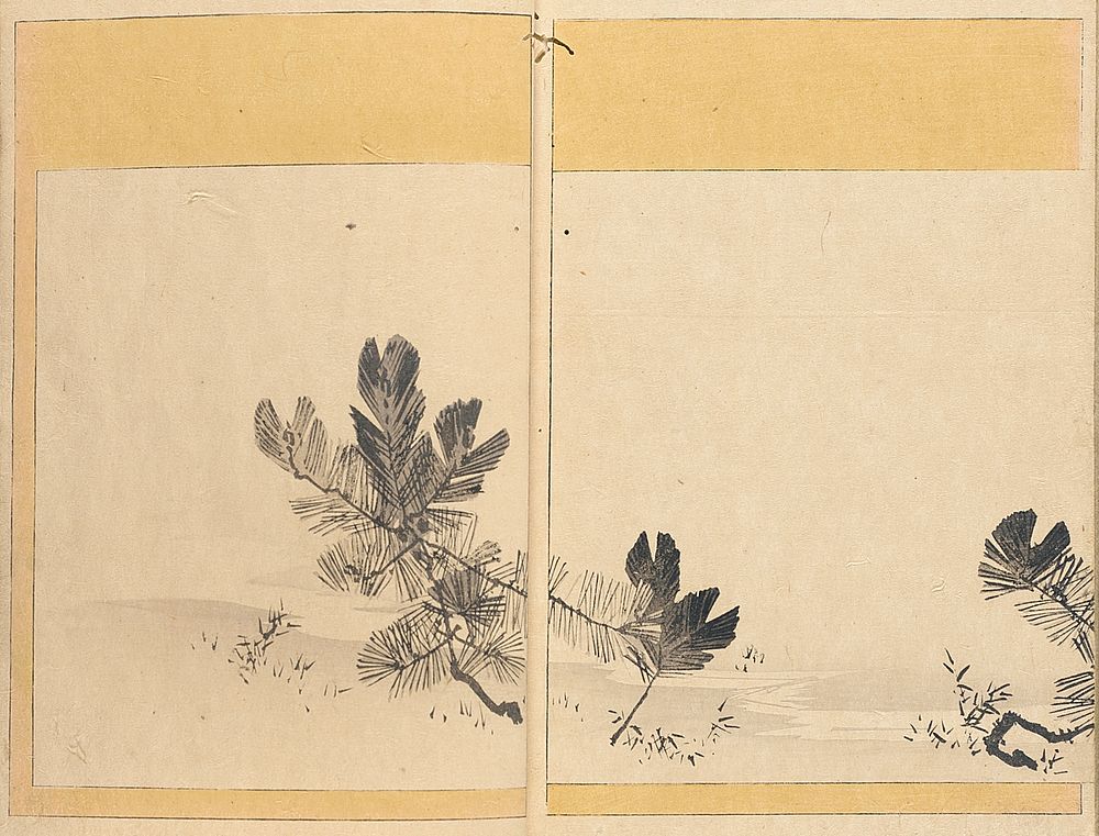 Art Painting Manual, no. 134 by Kikuchi Yosai, Kawanabe Kyosai and Shibata Zeshin