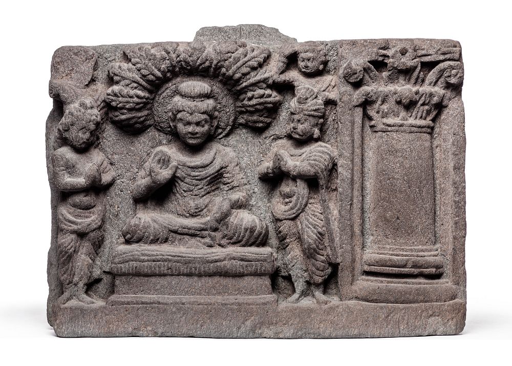 Buddha Shakyamuni with Attendants