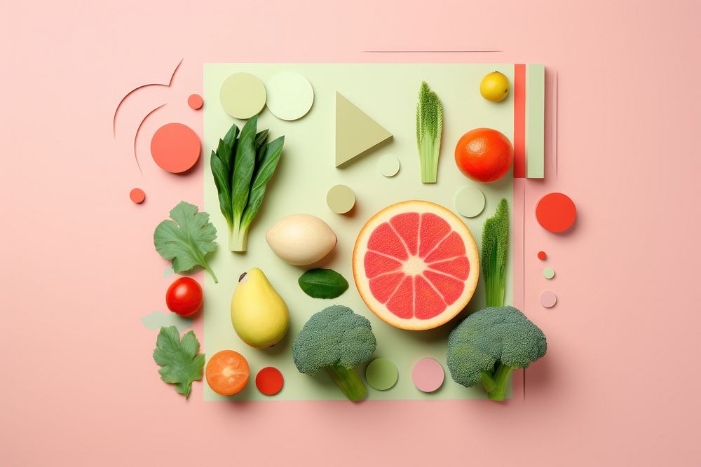 Food grapefruit vegetable produce. AI generated Image by rawpixel.