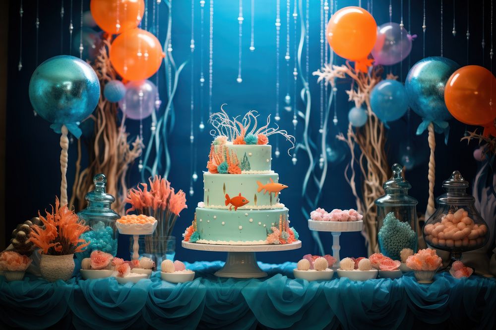 Party birthday dessert wedding. AI generated Image by rawpixel.