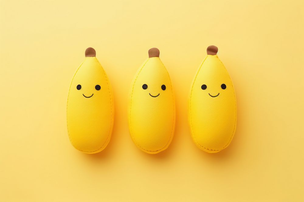 Toy cartoon banana cute. 