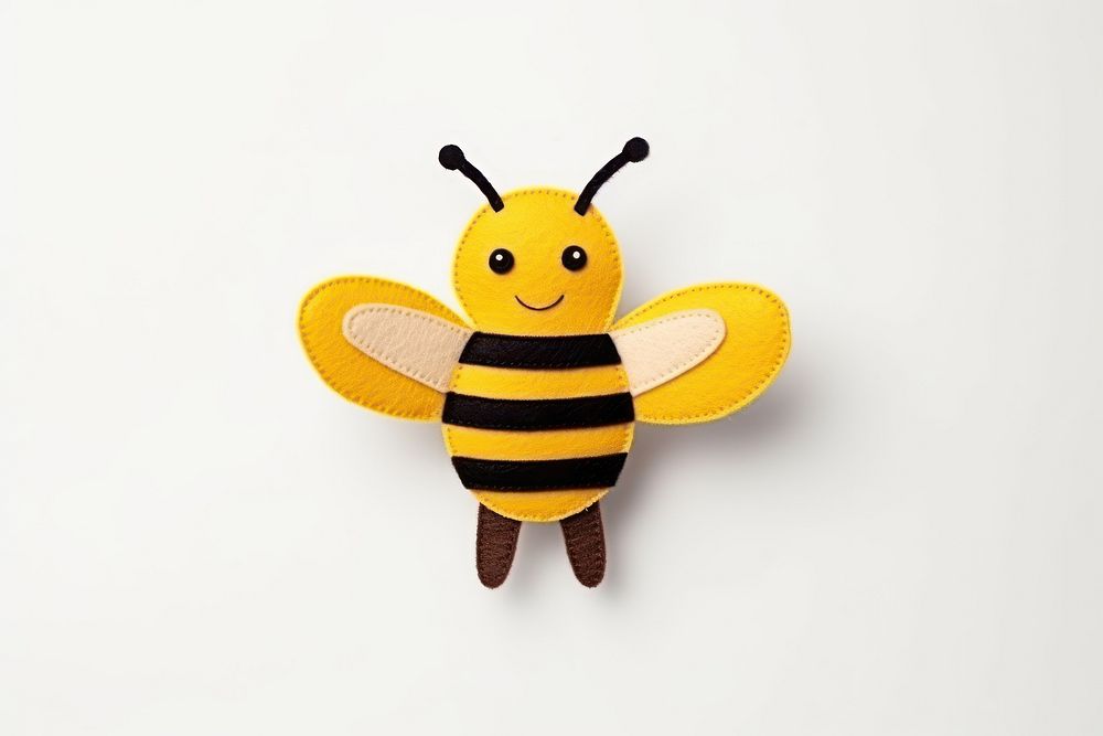 Bee toy cartoon animal. 