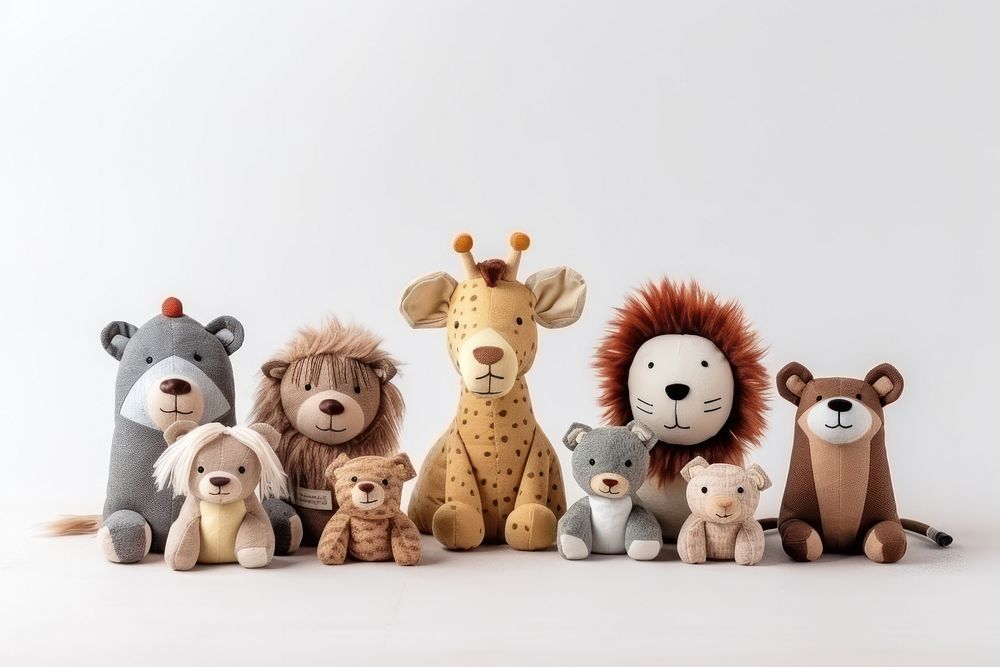 Animal plush toy representation. AI generated Image by rawpixel.