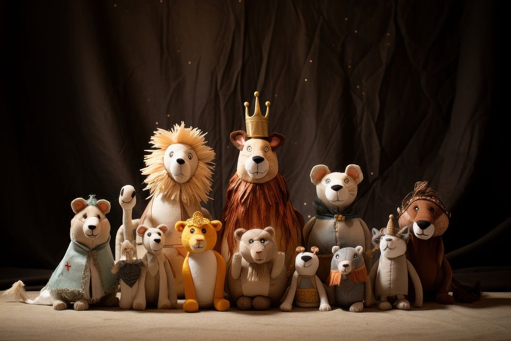 Animal crown toy representation. AI generated Image by rawpixel.