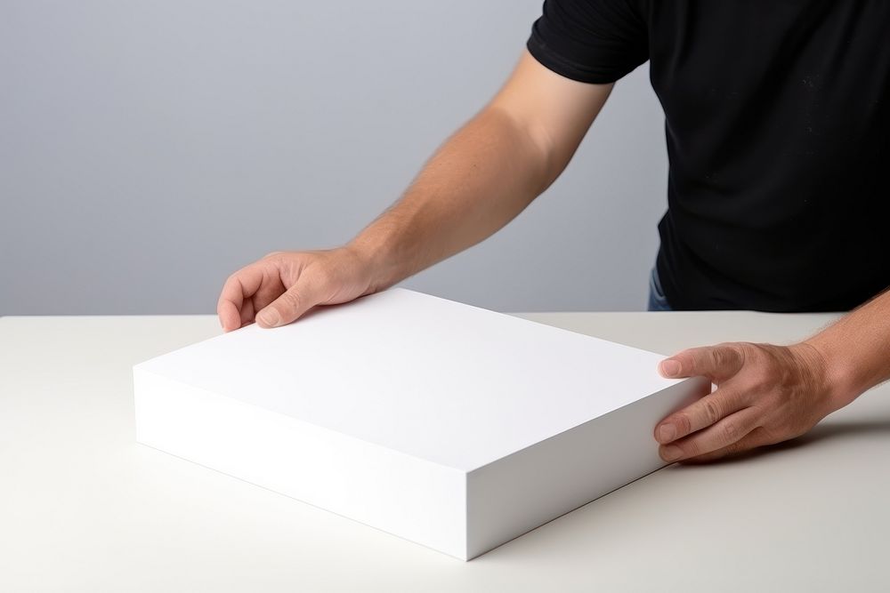 Box cardboard adult white. AI generated Image by rawpixel.