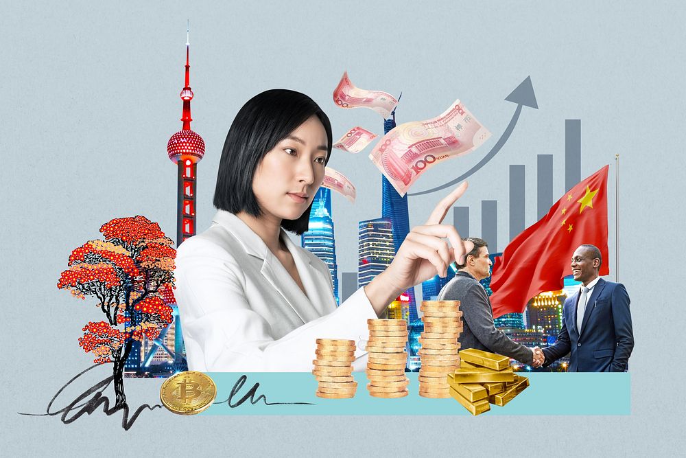 Chinese investment, money finance collage