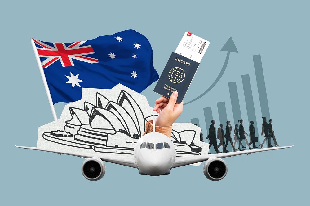 Australian job, international business collage