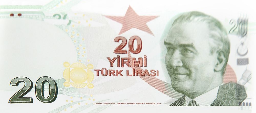 20 Turkish lira bank note