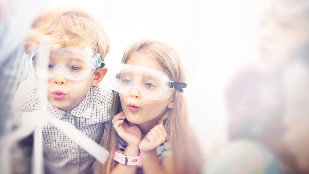 Kids science goggles HD wallpaper, education image