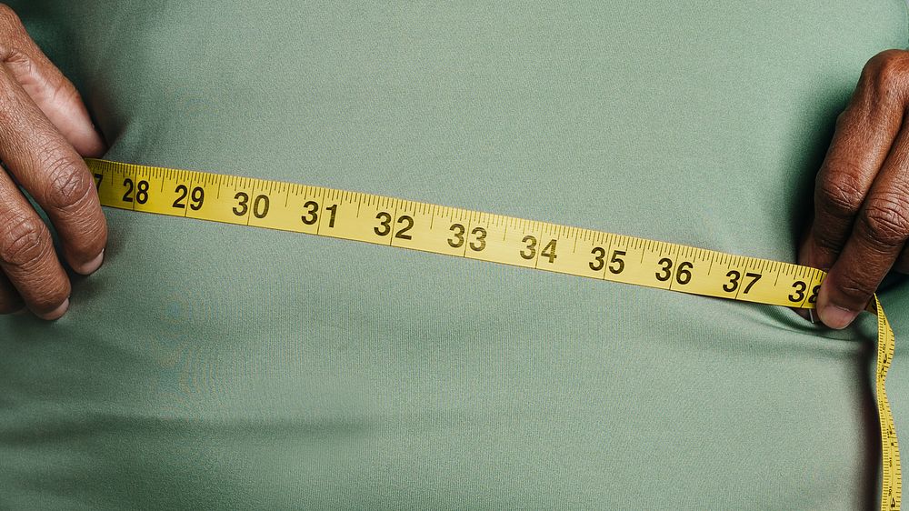 Body measuring tape desktop wallpaper, weight loss & diet image