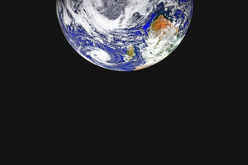 Earth globe surface background