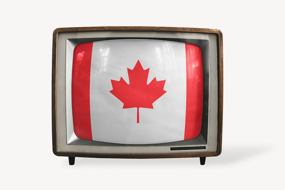 Canada flag TV