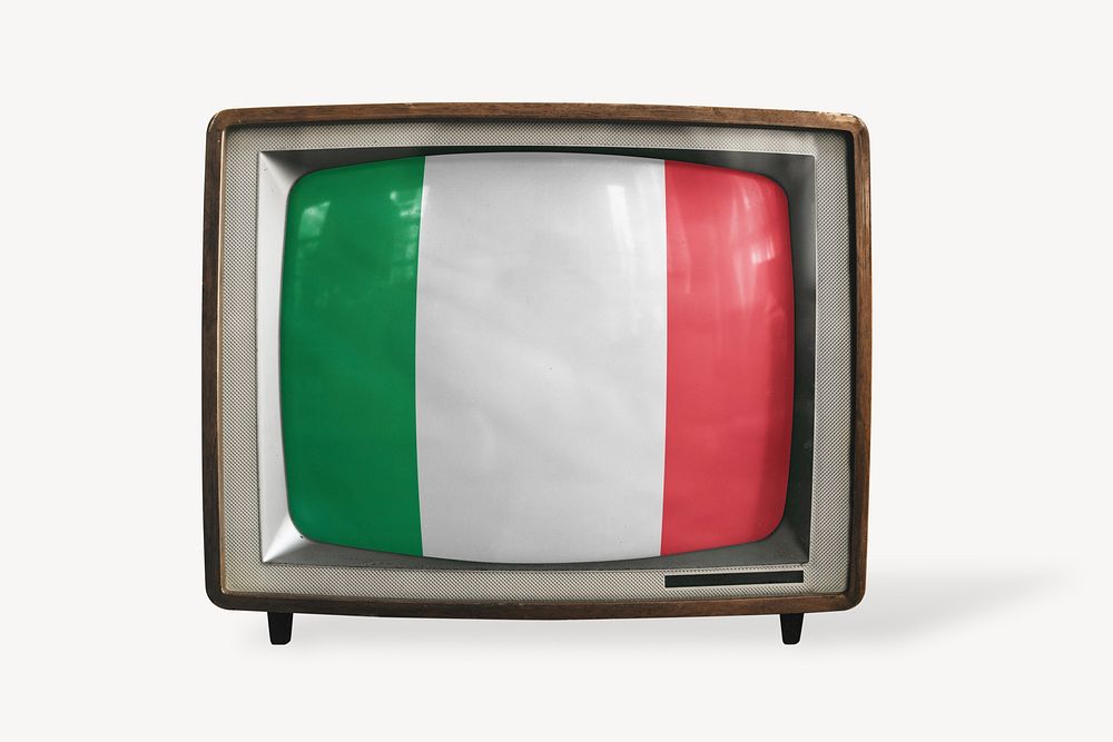 Italy flag TV