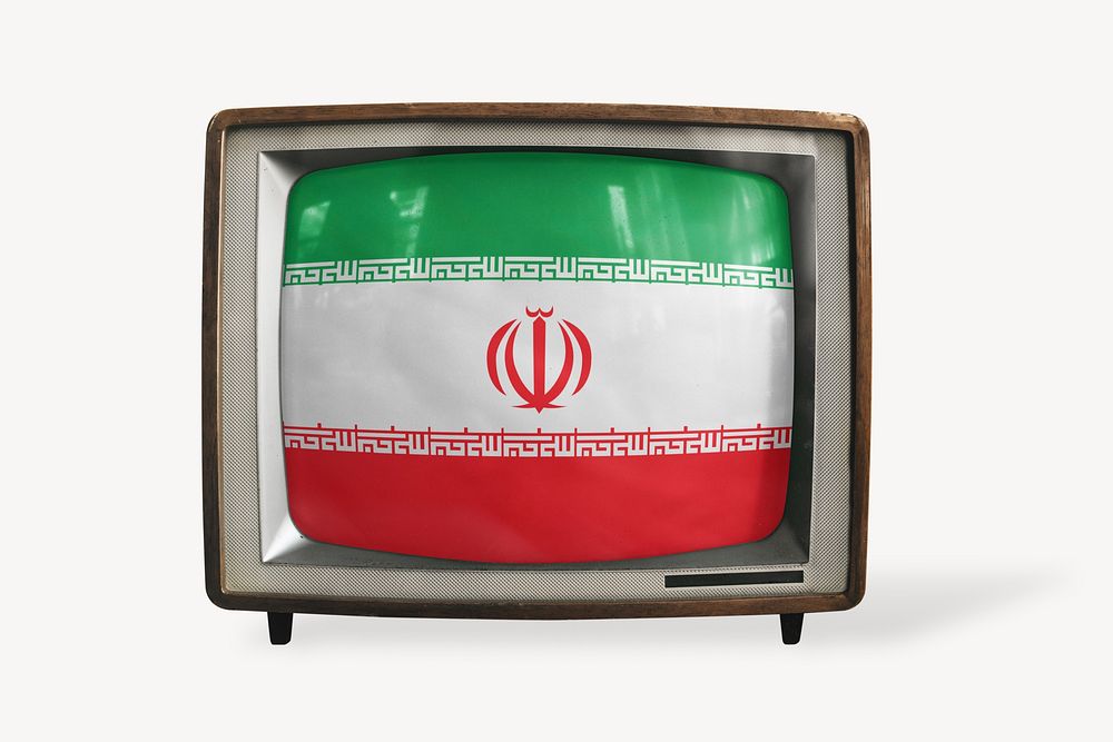 TV Iran flag