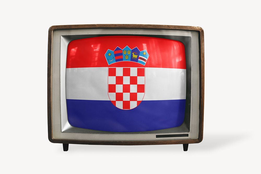TV Croatia flag news