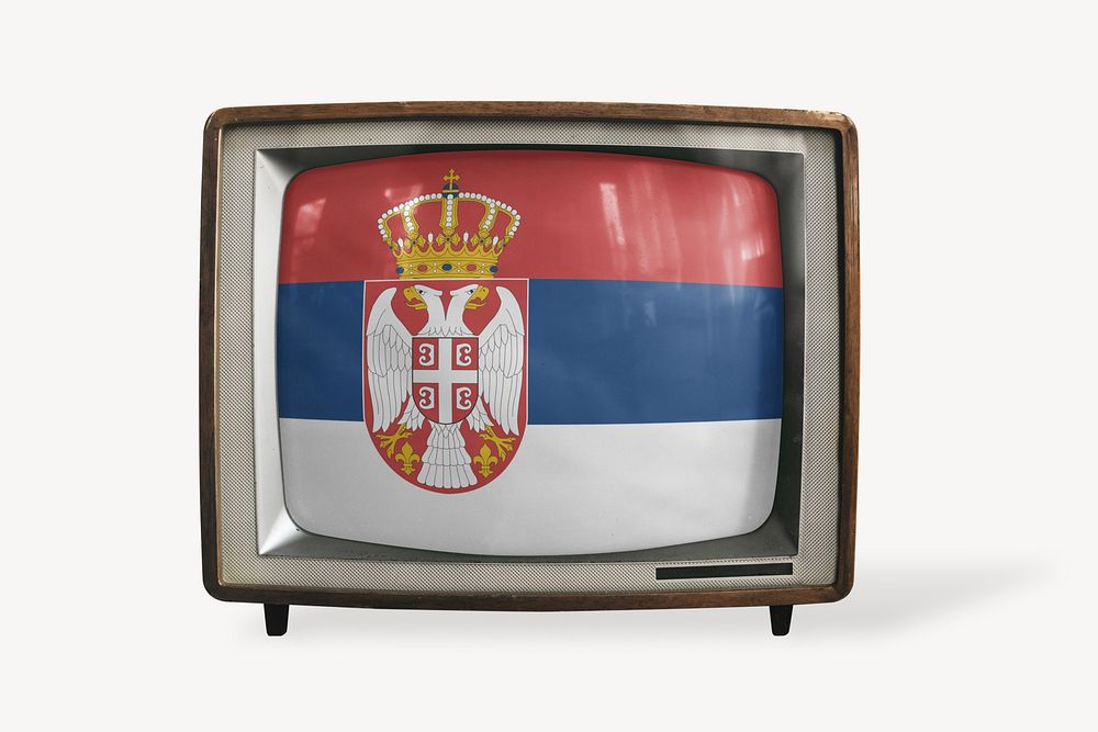 TV Serbia flag 