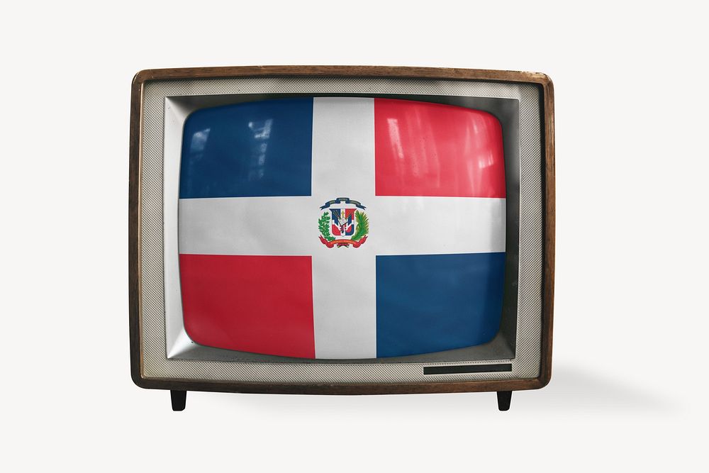 TV Dominican Republic flag