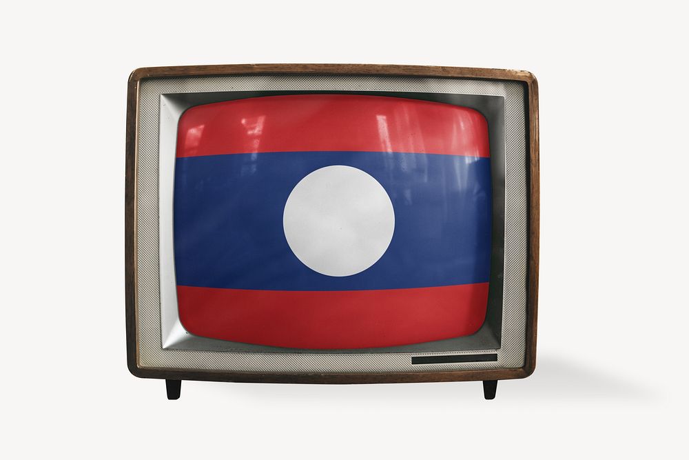 TV Laos flag
