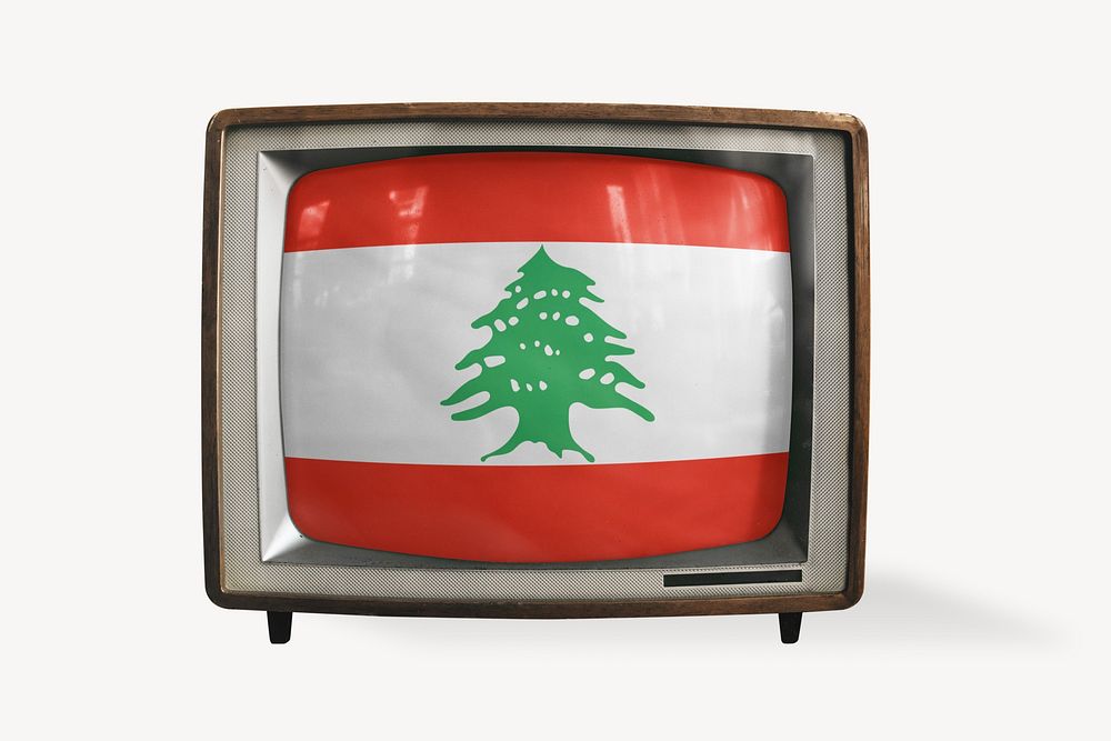 TV Lebanon news flag