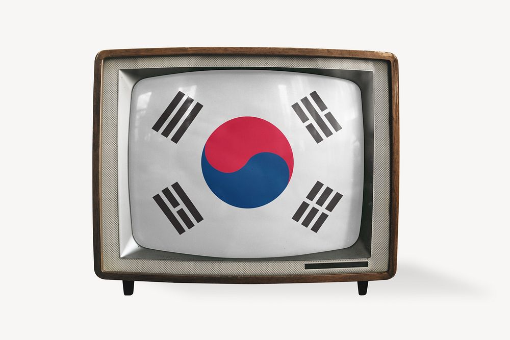South Korea TV flag