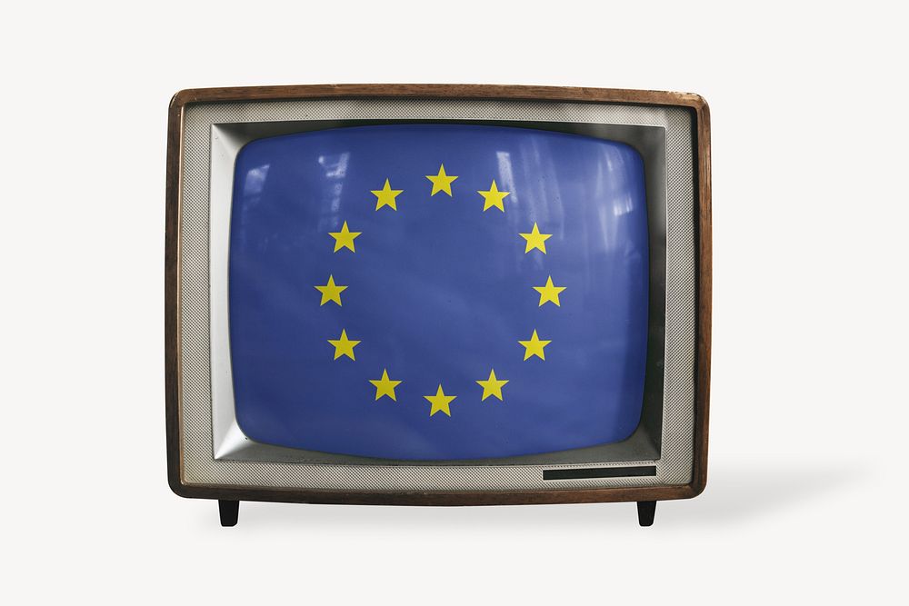 European Union flag TV