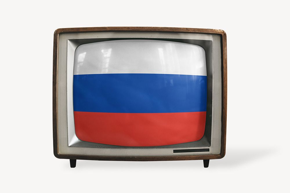 TV flag of Russia