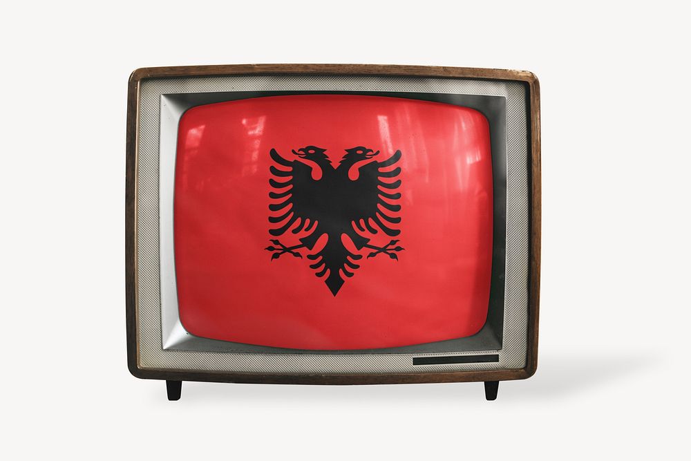 TV Albania flag