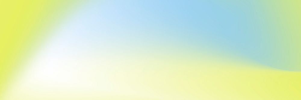 Yellow & green gradient background for banner