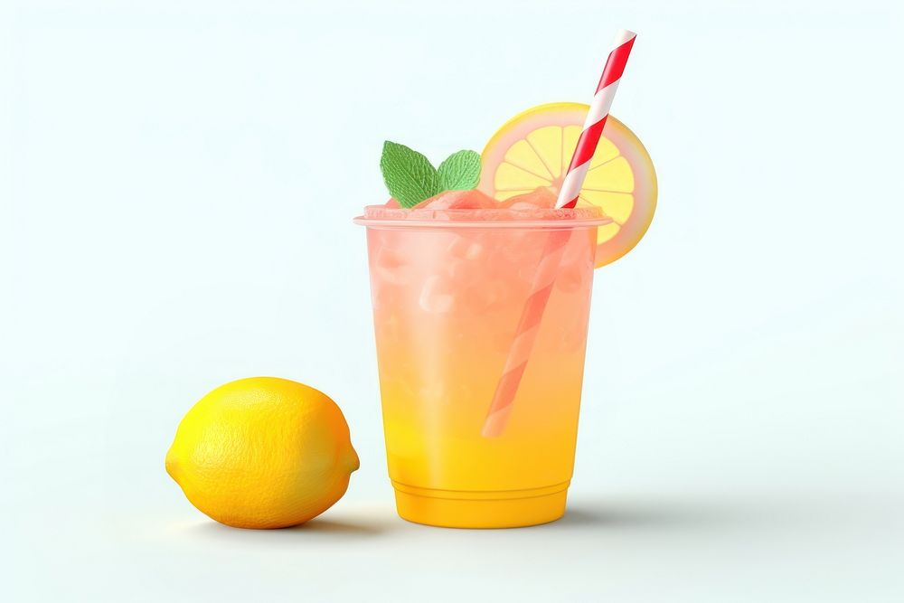 Lemonade fruit cocktail drink. AI generated Image by rawpixel.