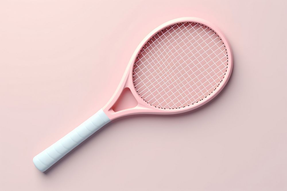 Racket tennis sports string. 