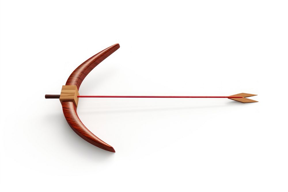 Archery weapon arrow bow. AI generated Image by rawpixel.