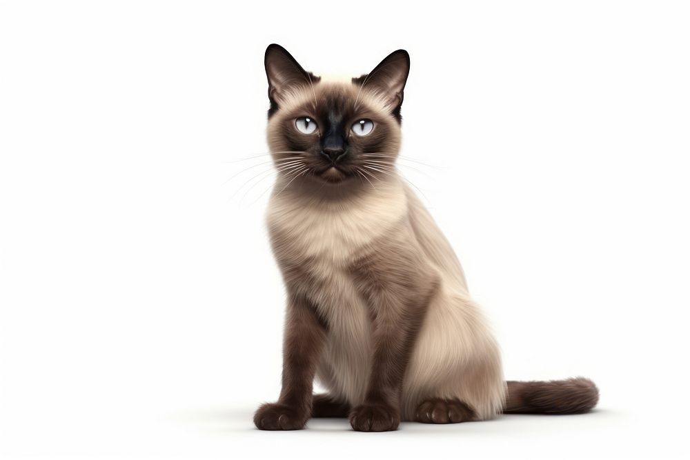 Pet siamese animal mammal. AI generated Image by rawpixel.