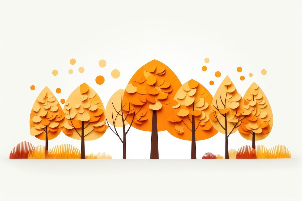 Outdoors autumn tree tranquility. AI generated Image by rawpixel.
