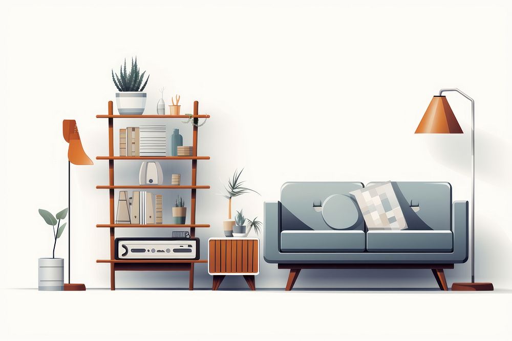 Architecture furniture indoors room. AI generated Image by rawpixel.