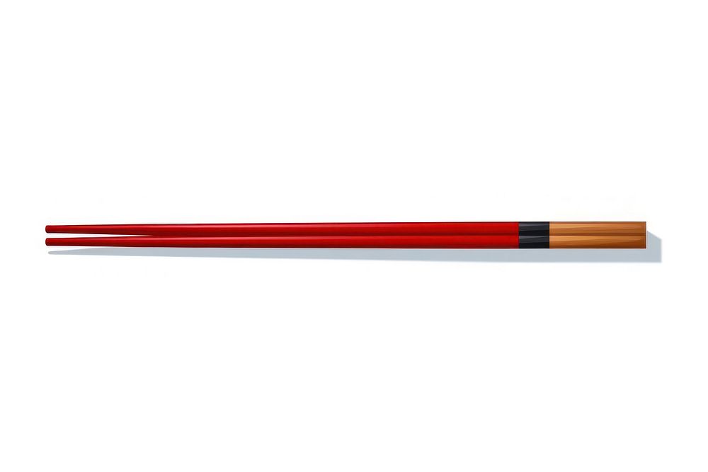 Chopstick chopsticks white background pencil. AI generated Image by rawpixel.