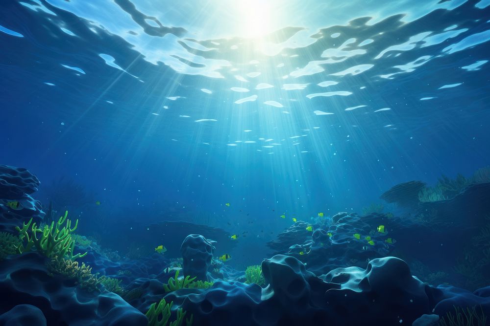 Sea underwater outdoors nature. 
