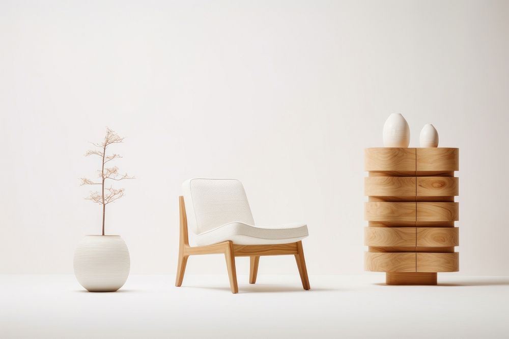 Furniture indoors chair table. AI generated Image by rawpixel.