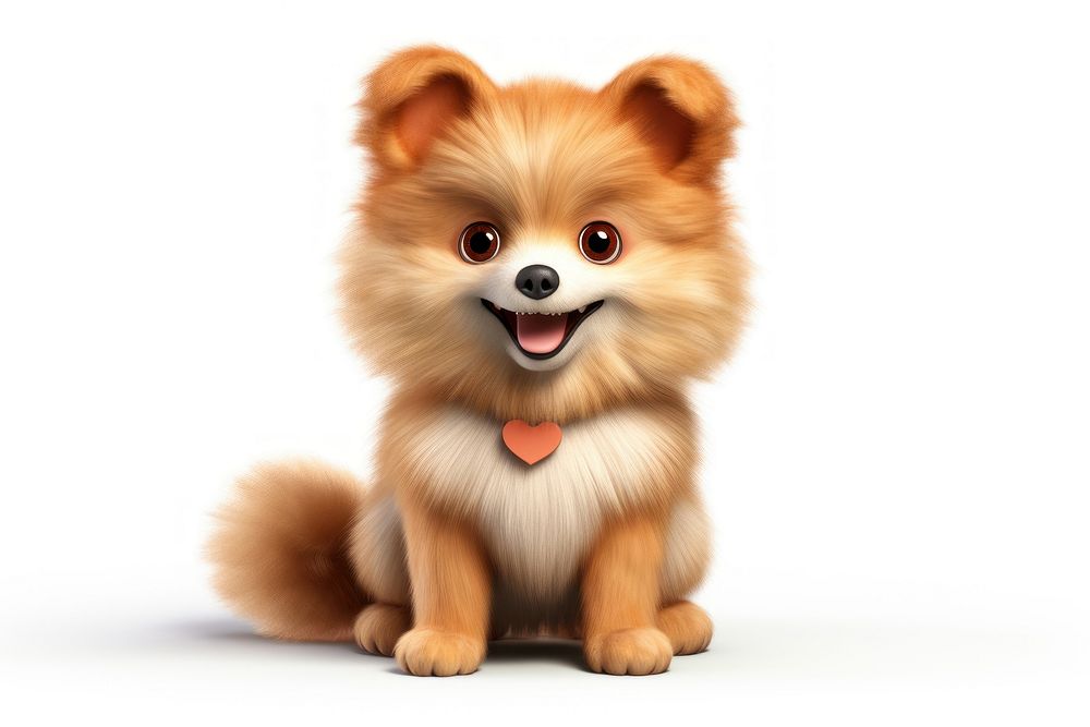 Pomeranian mammal animal pet. AI | Premium Photo Illustration - rawpixel