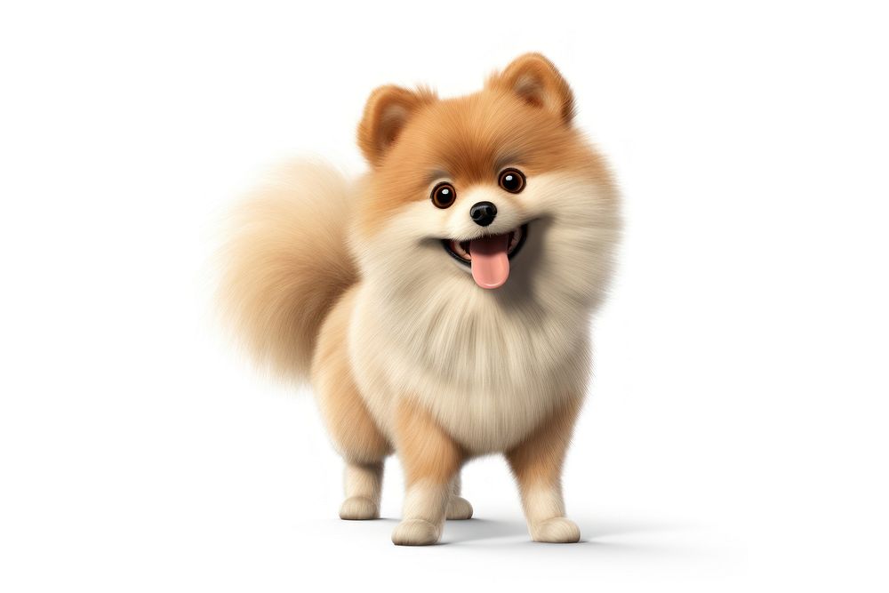 Pomeranian mammal animal pet. 