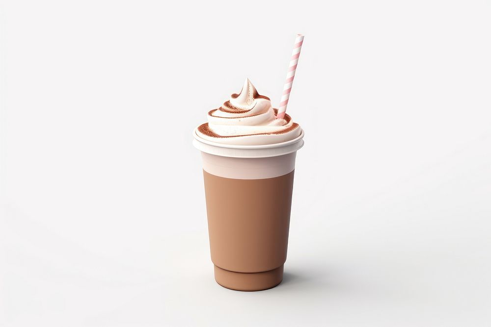 3D illustration smoothie dessert drink. AI generated Image by rawpixel.