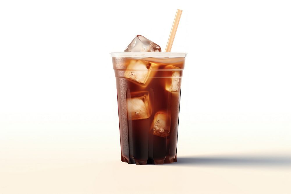 Coffee drink soda ice. AI generated Image by rawpixel.