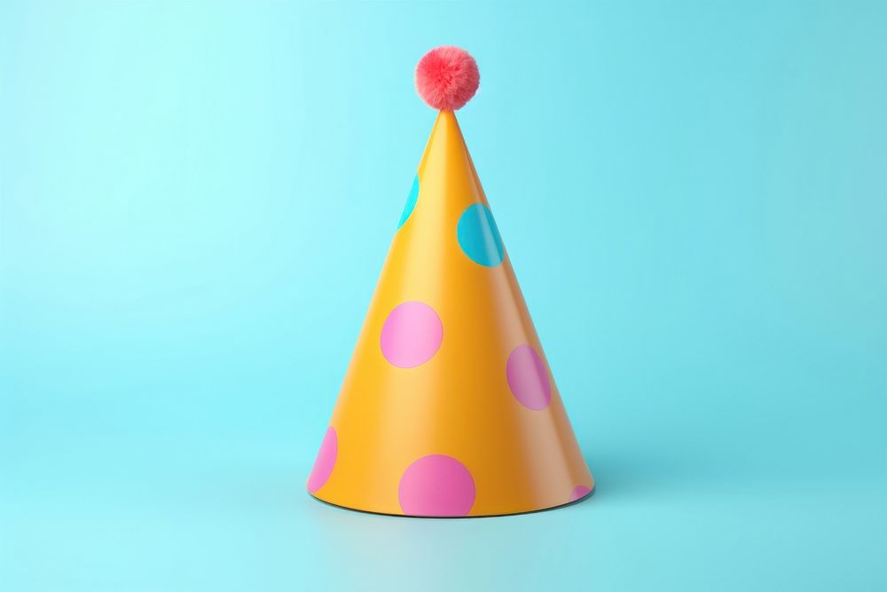 Birthday hat celebration anniversary. AI generated Image by rawpixel.